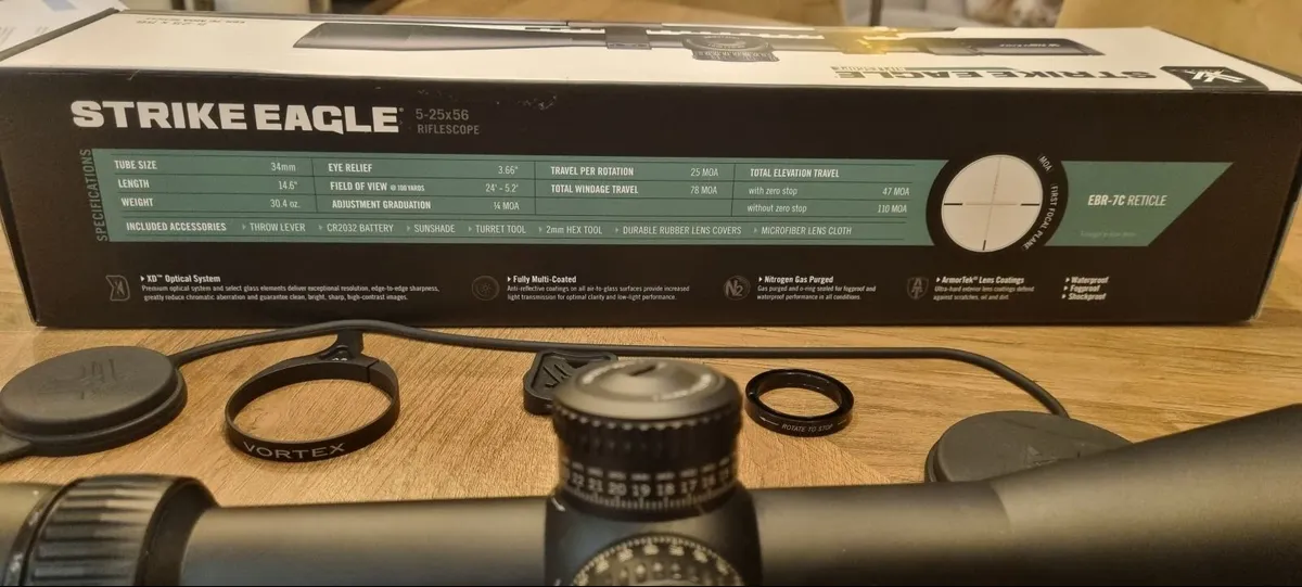 Vortex Strike Eagle 5-25x56 MOA - Image 2
