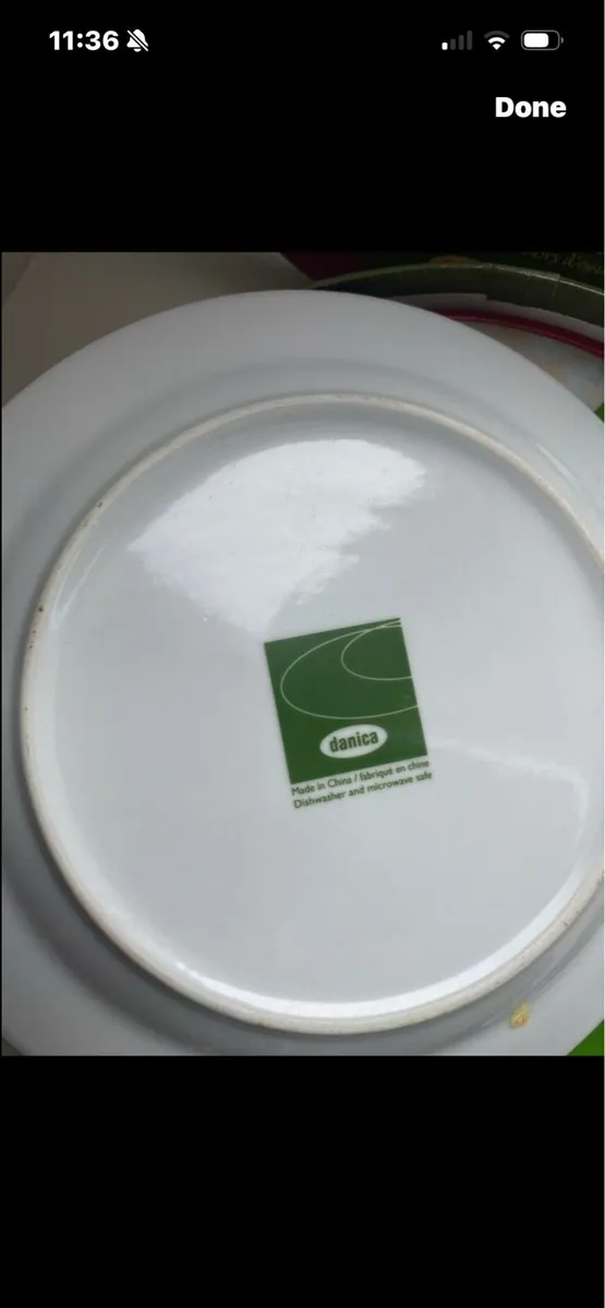 Cocktail plates Set- Les Vin Fins - Image 4