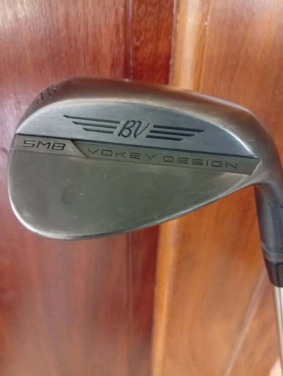 Titleist SM 8 Vokey 56 Degree Black Finish - Image 1