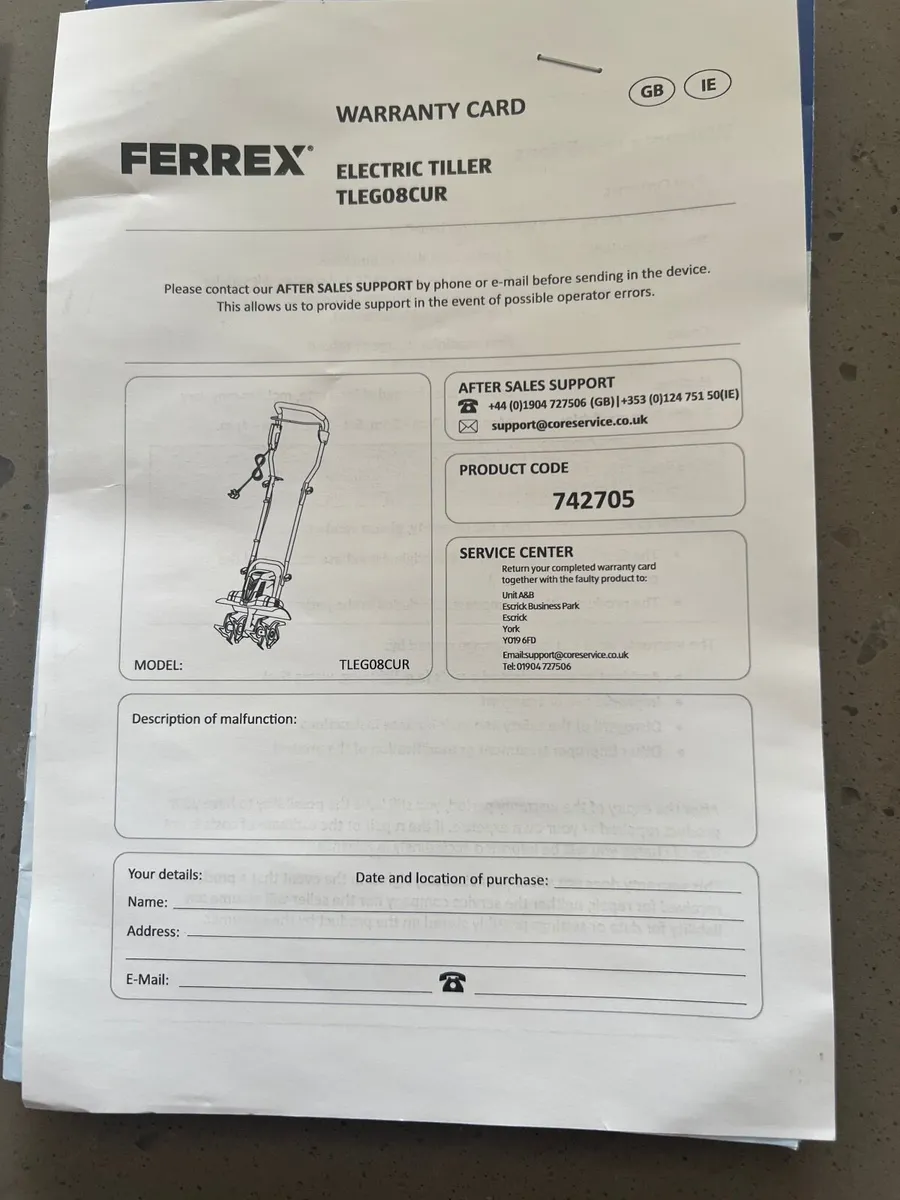 A Ferrex Tiller - Image 4