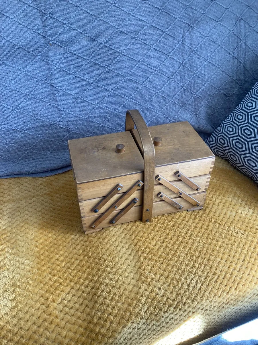 Vintage Sewing Box - Image 1