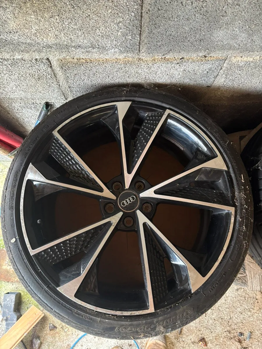 20" rs7 alloys 5x112 - Image 1
