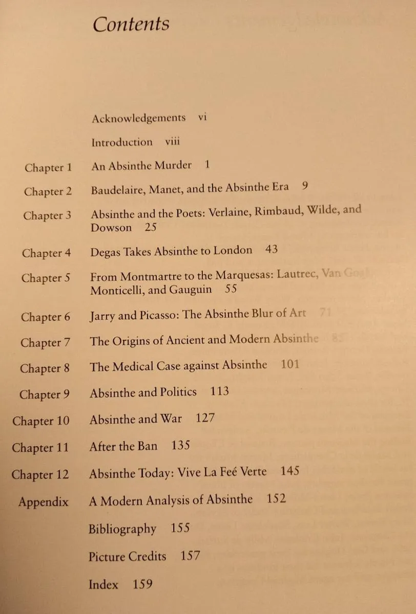 Absinthe History in a Bottle Arts Book - Image 2