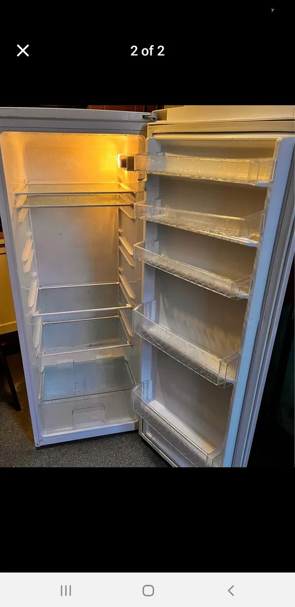 Tall standing beko fridge - Image 1