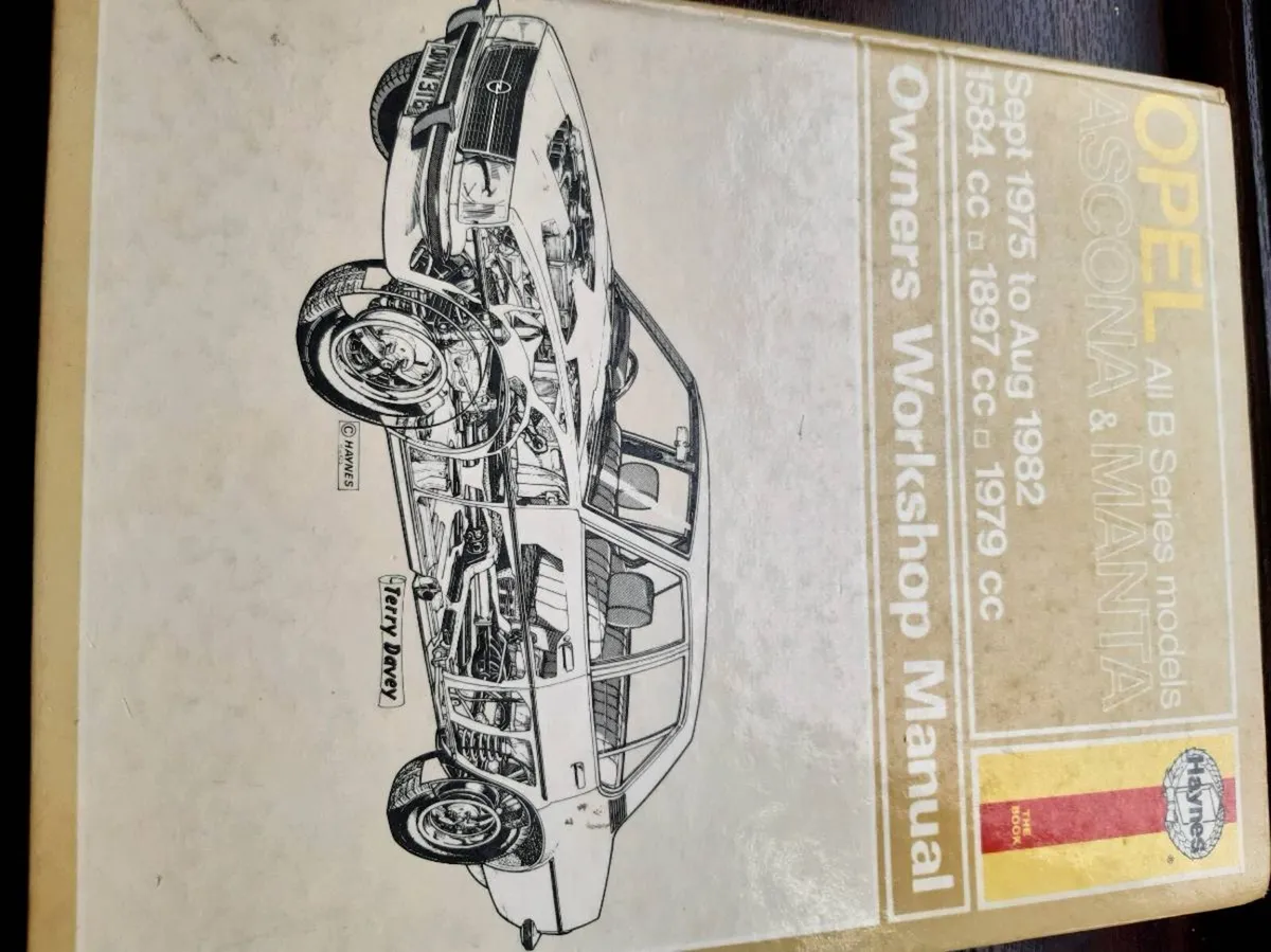 Opel Workshop Manual - Image 1