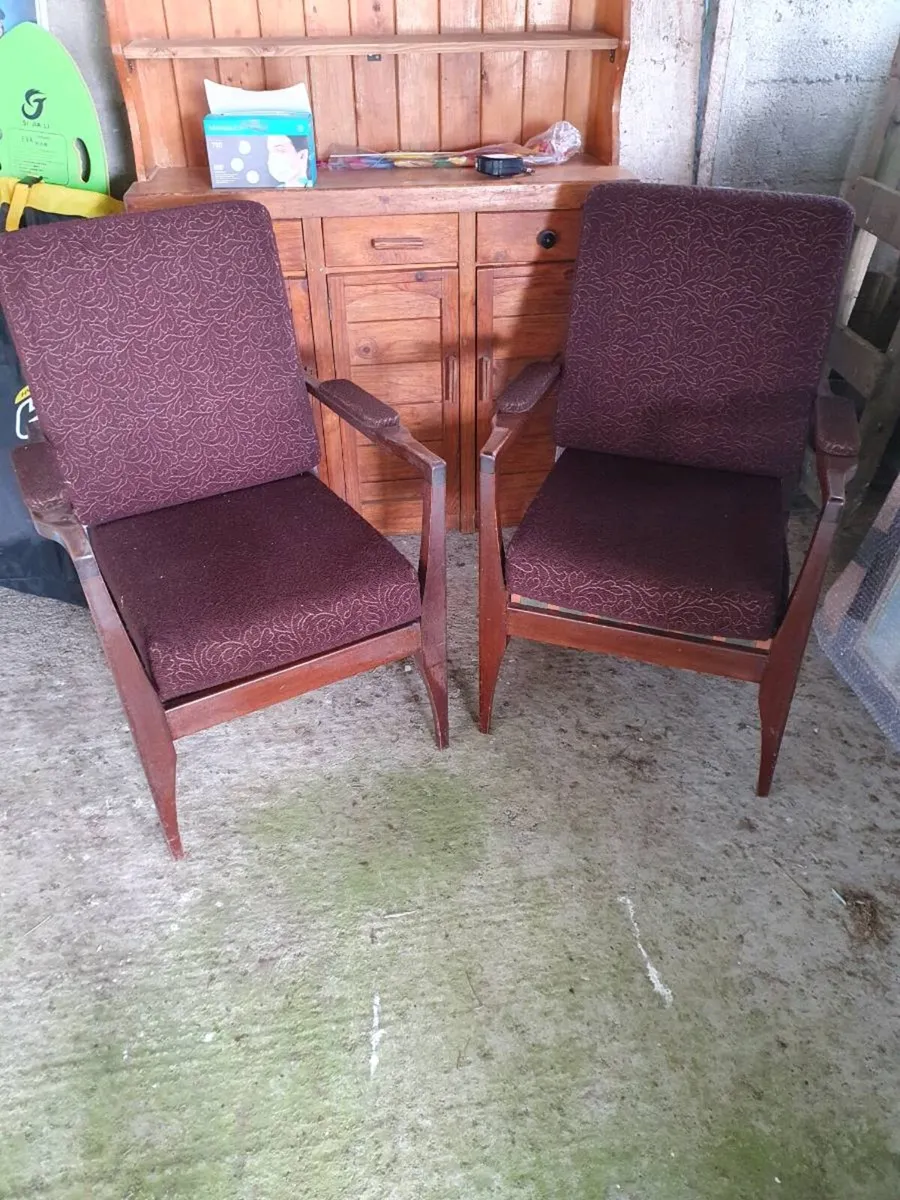 Vintage Armchairs - Image 1