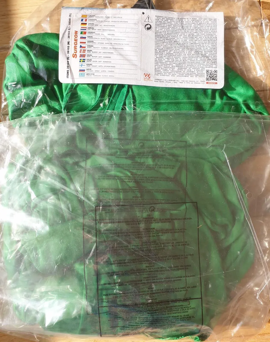 Surgeon adult costume - Image 3