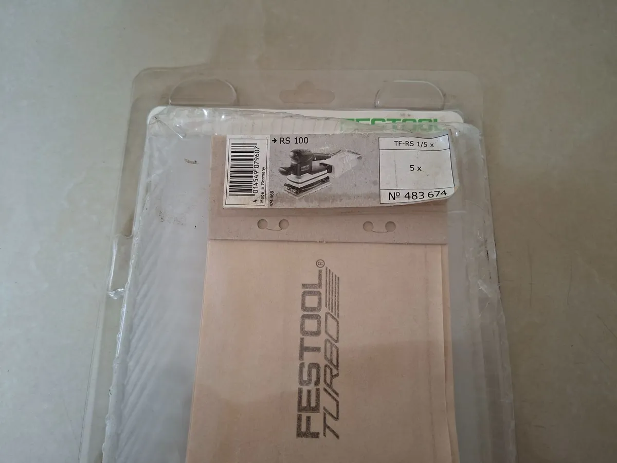 Festool Turbofiltro TF-RS 15 + P180 sanding pads - Image 2
