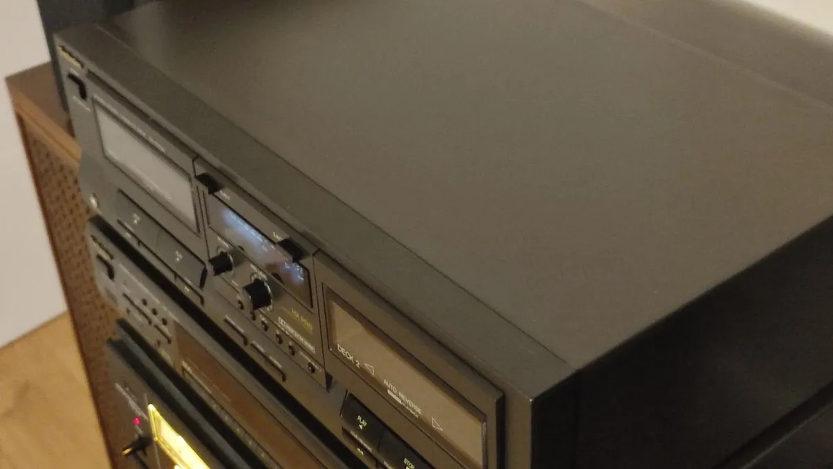 Technics RS-TR232 Double Cassette Deck. VGC - Image 2