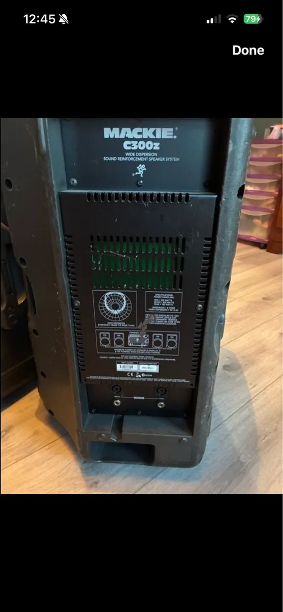 Mackie c300z Passive Speakers - Image 4