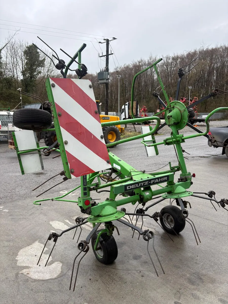 Deutz 4 rotor tedder - Image 3