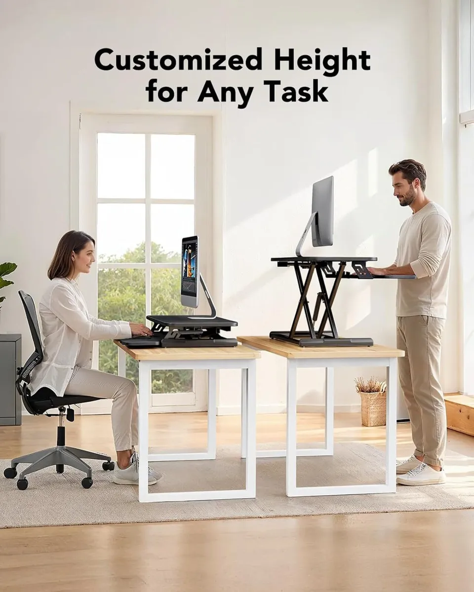 Standing Desk Converter 91cm/36'' Height Adjustabl - Image 2