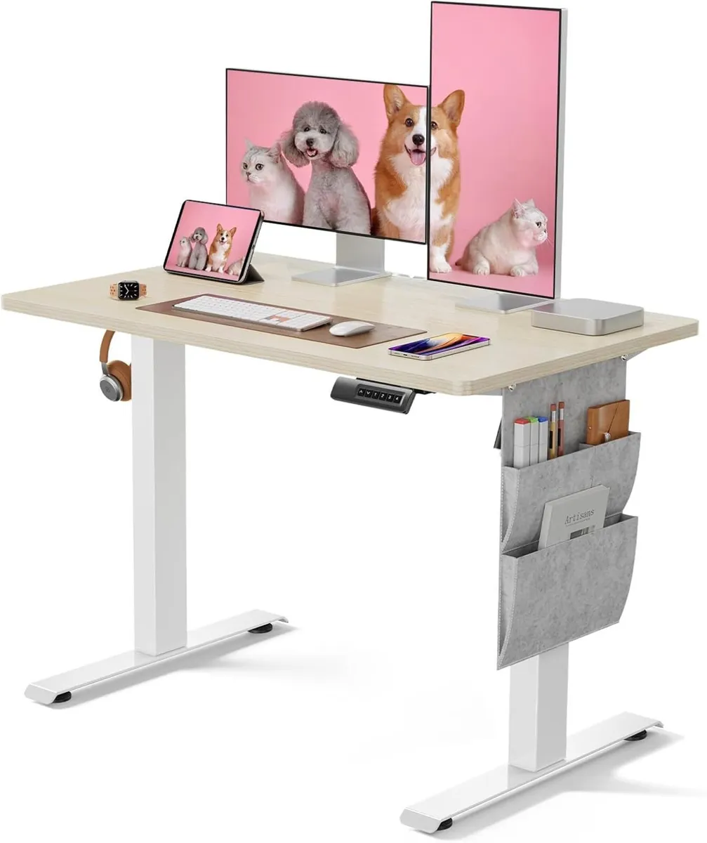 Standing Desk Adjustable Height Electric with - Image 1