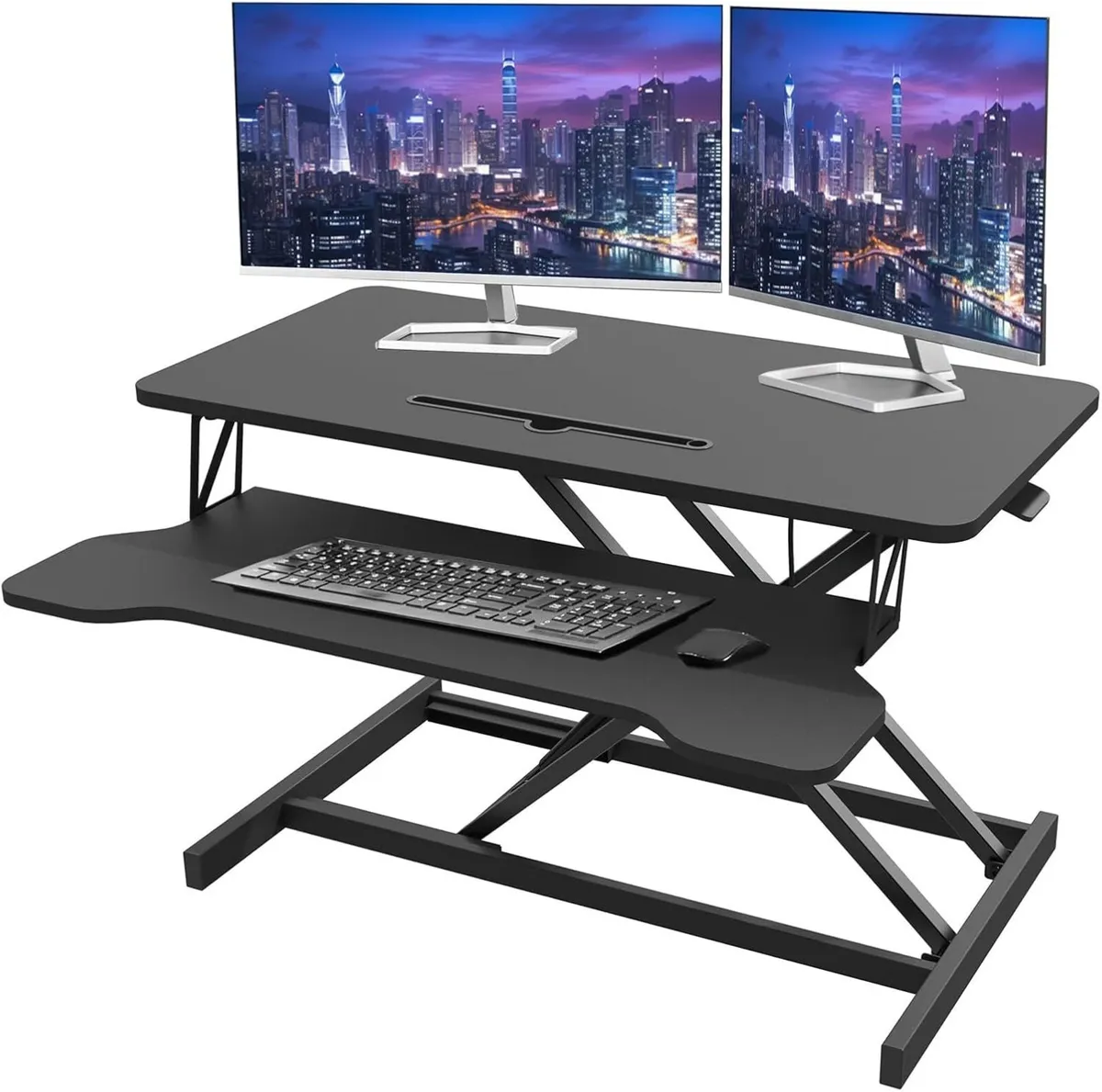 Standing 80cm Desk Converter - Ergonomic Sit-Stand - Image 1