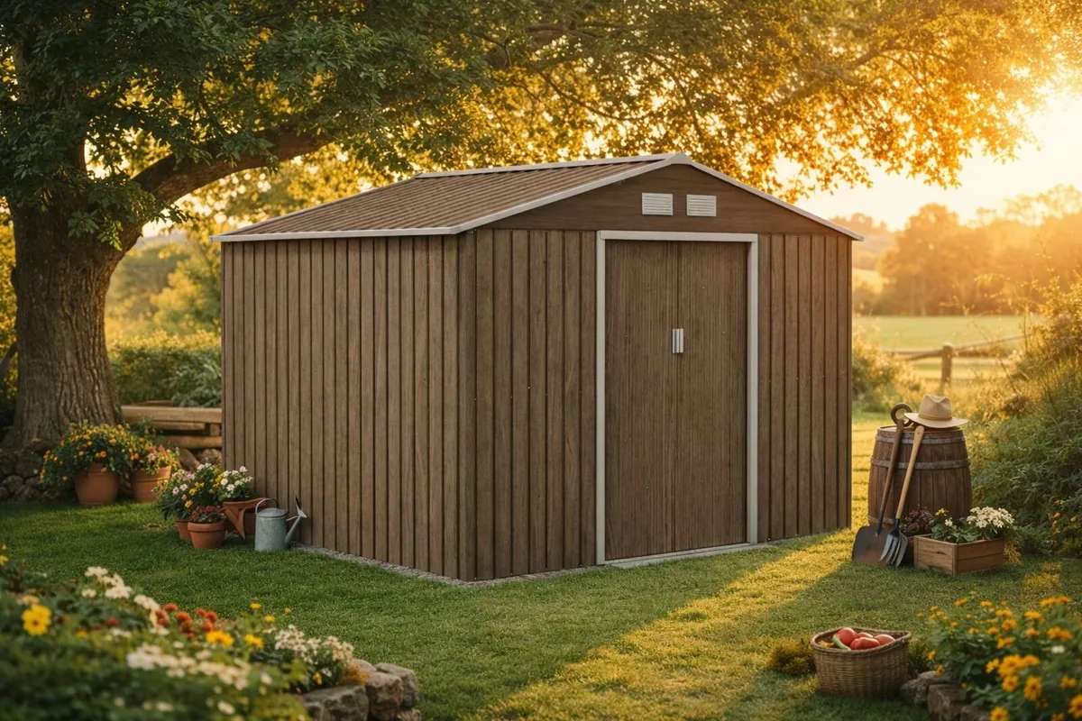 Metal Shed 9 x 6ft - Image 4