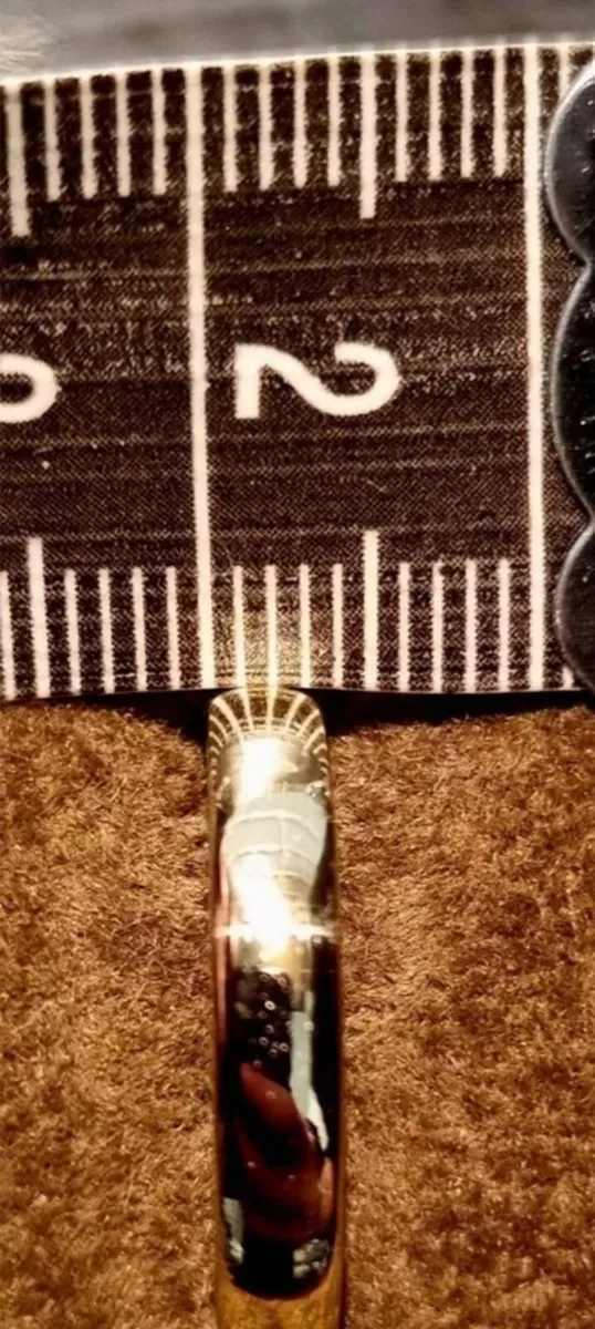 9ct Gold Wedding Ring Just Restored - Image 2