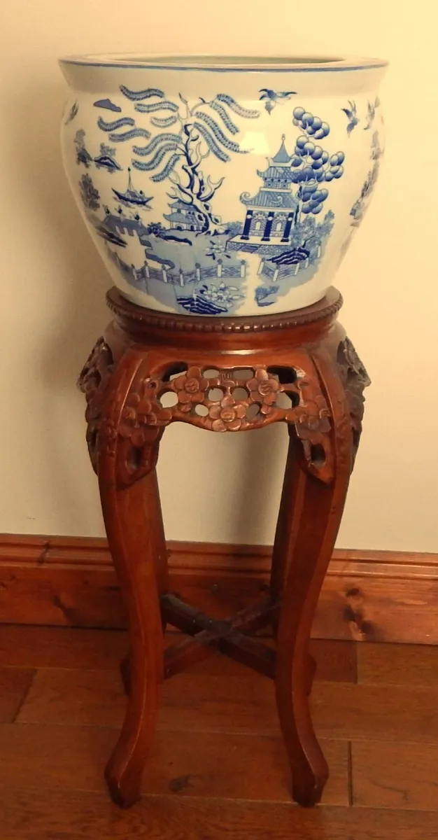 Vintage Victoria Ware Porcelain Jardiniere - Image 3