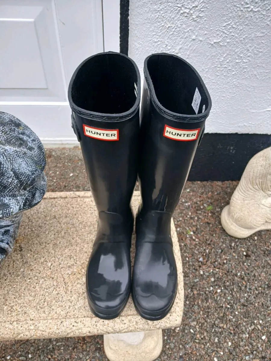 Hunter Wellington Boots - Image 3
