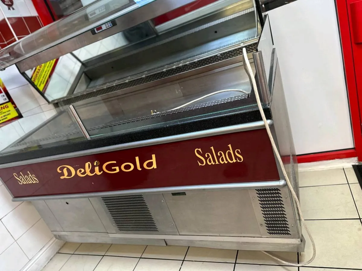 Restaurant Refrigerated Food Display Case – Glass - Image 4