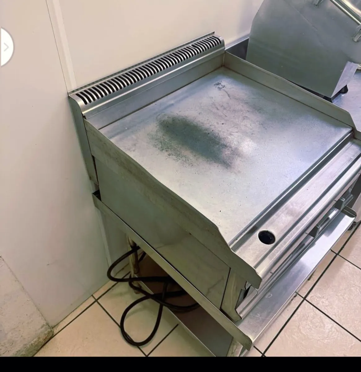 Commercial Electric Griddle Flat Top Grill Plancha - Image 2