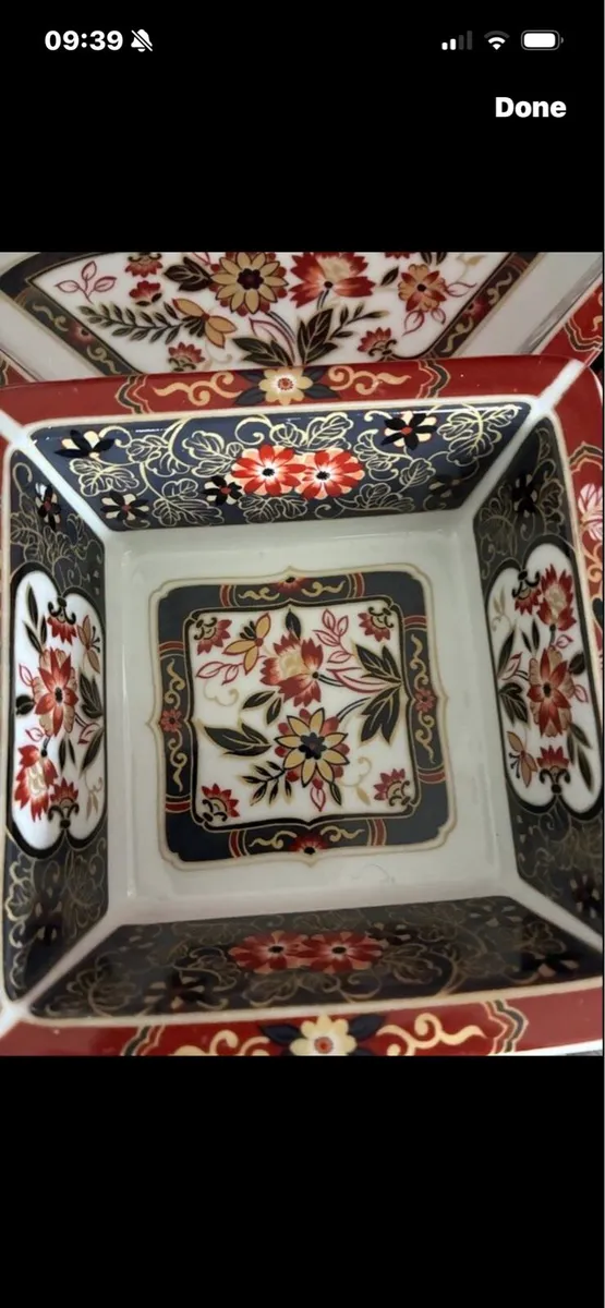 Vintage Japanese Rotating Serving Dish Set - Image 3