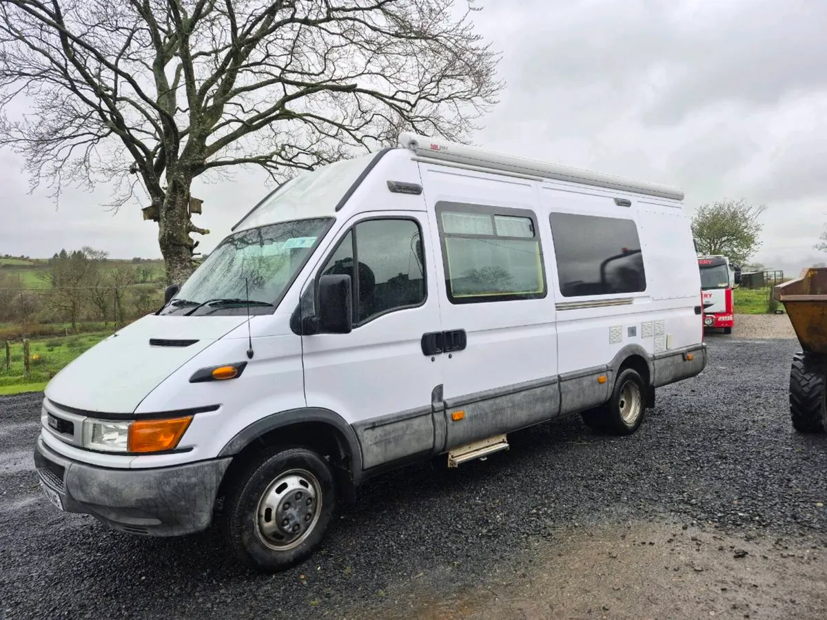 C1 licence Iveco daily off grid camper 2.8 - Image 1