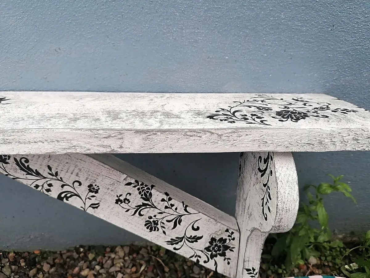 Rustic deco stove mantle / shelf.......long - Image 1