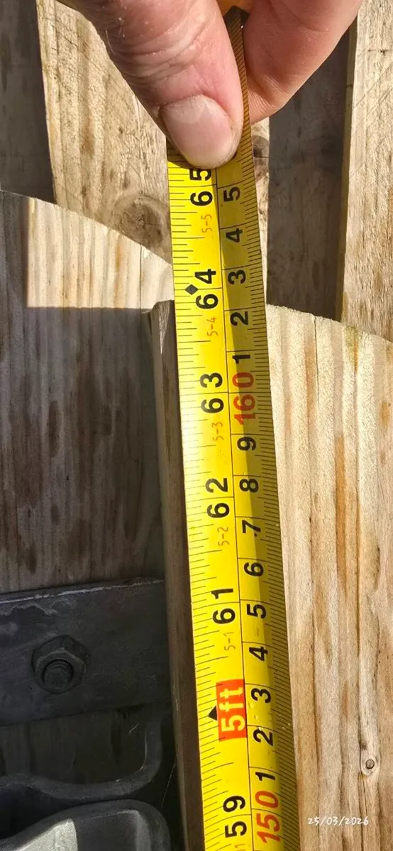 14ft Wooden gates - Image 3