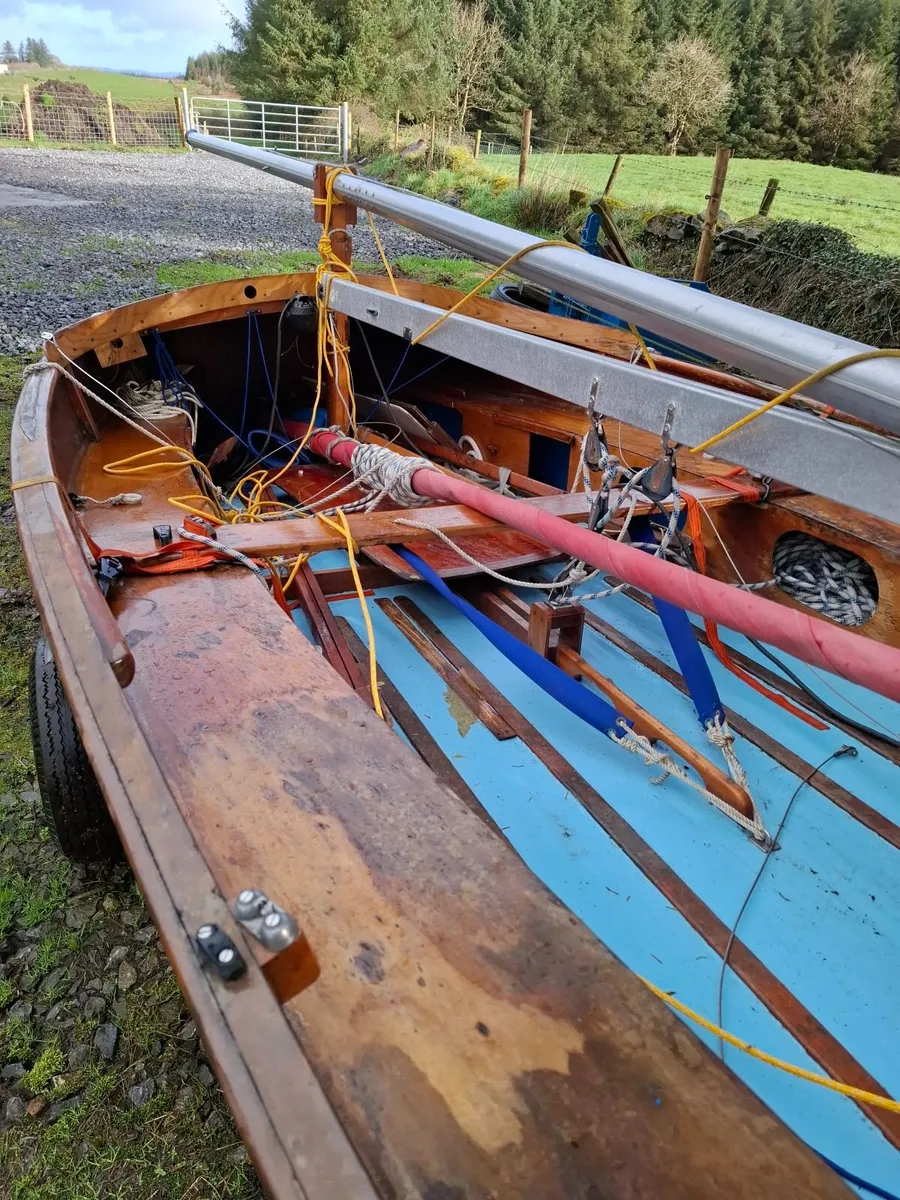 Sailing dinghy mirror 16 good condition. - Image 3