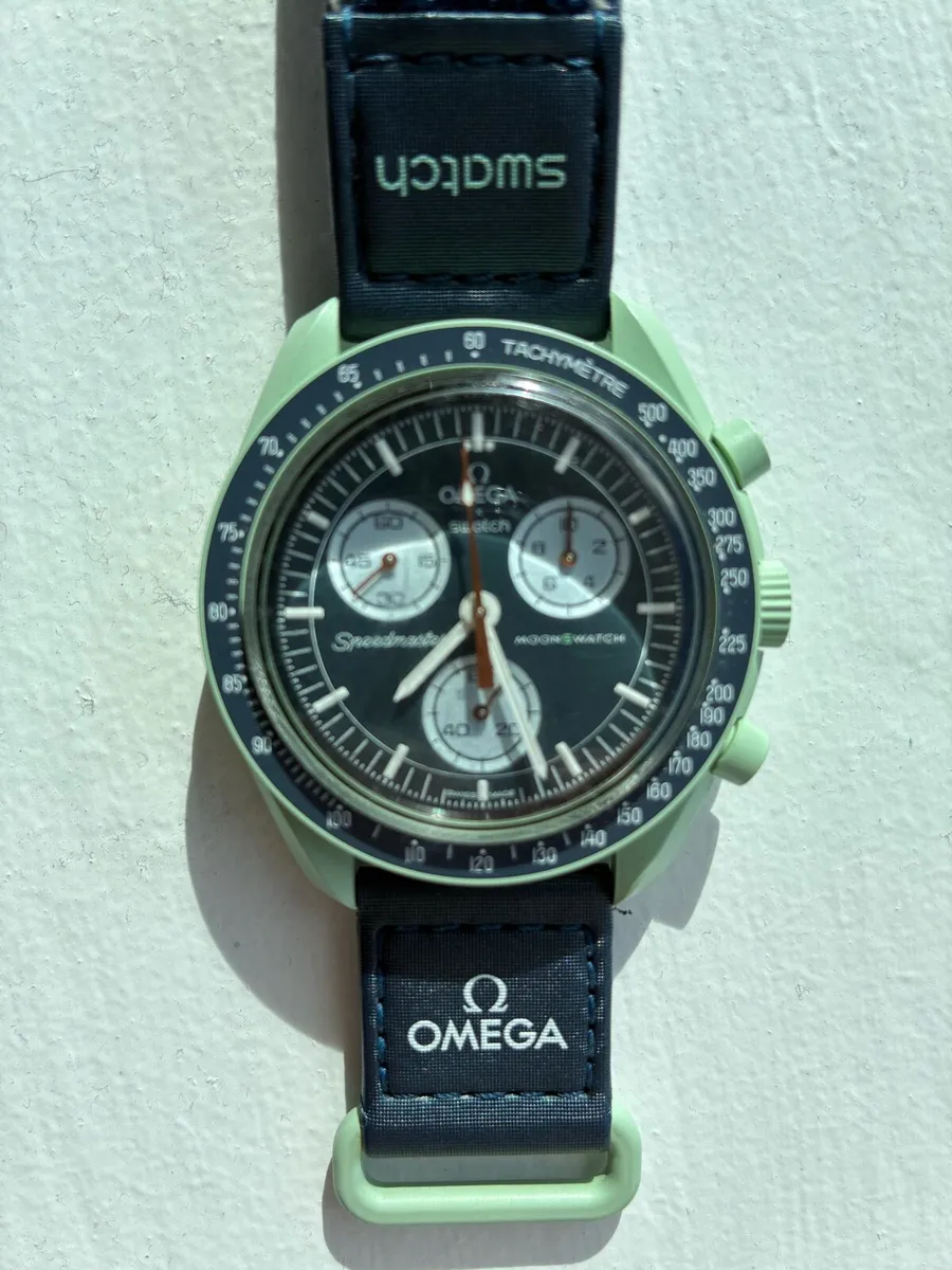 Omega x Swatch earth watch - Image 1