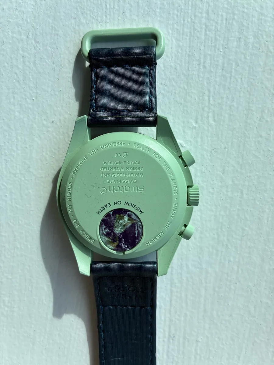 Omega x Swatch earth watch - Image 2