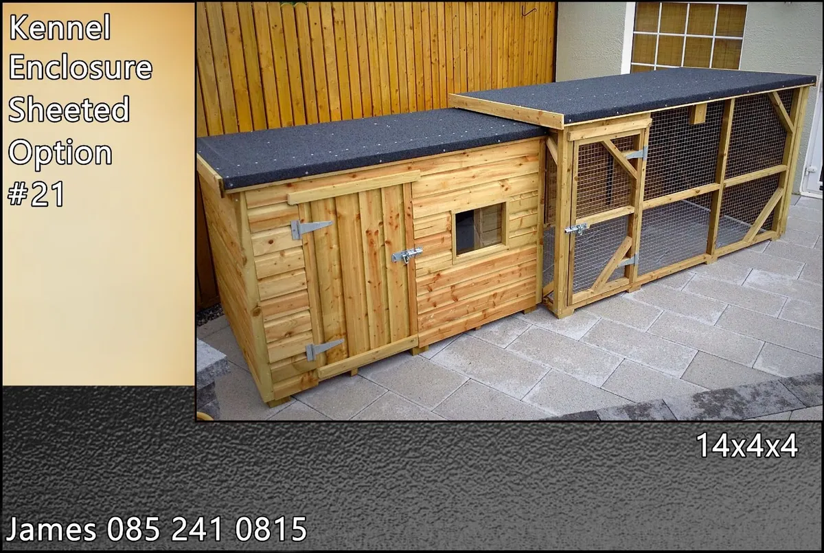 Dog Box With Enclosure - Image 4