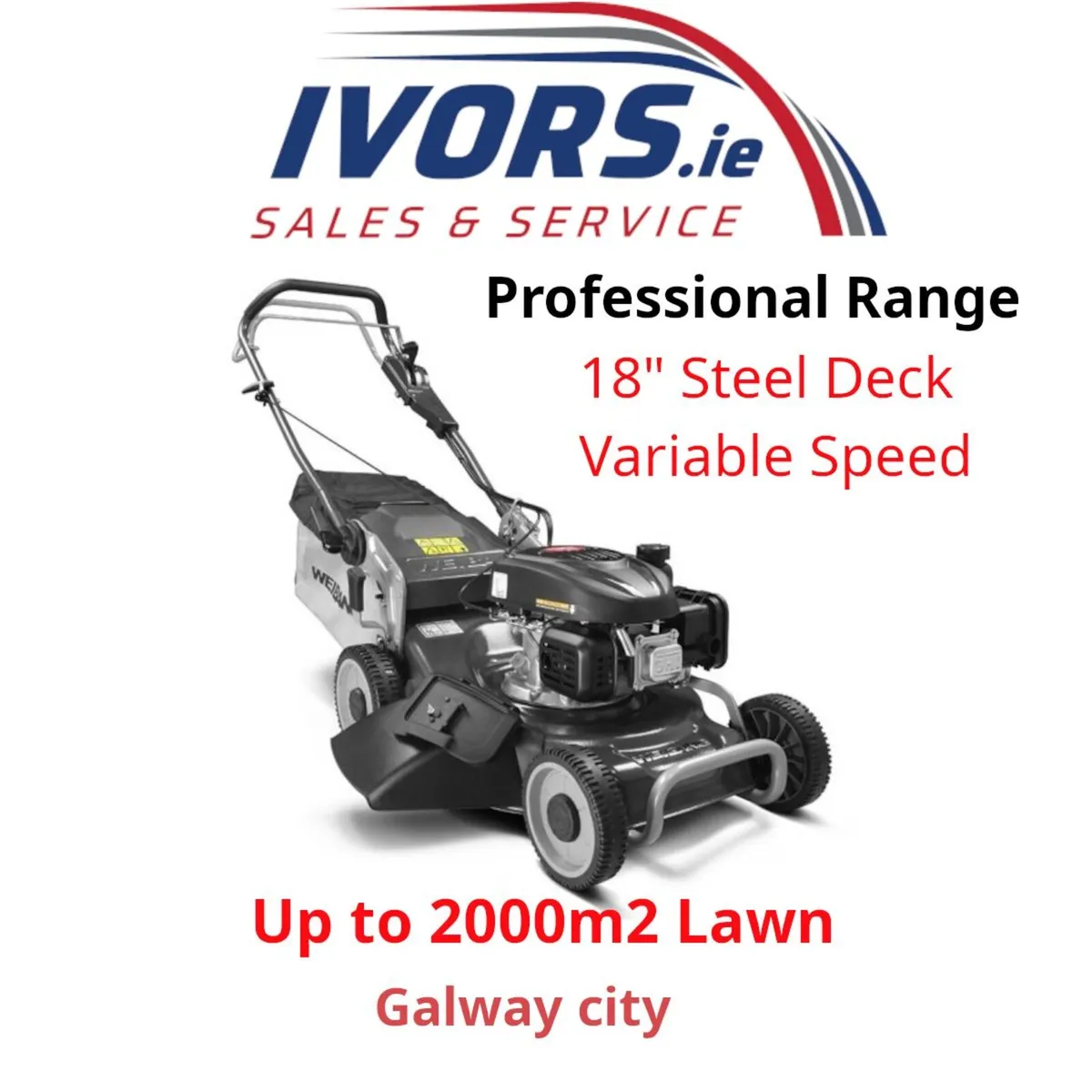 18" Weibang Pro Lawnmower (2 year warranty!) - Image 1