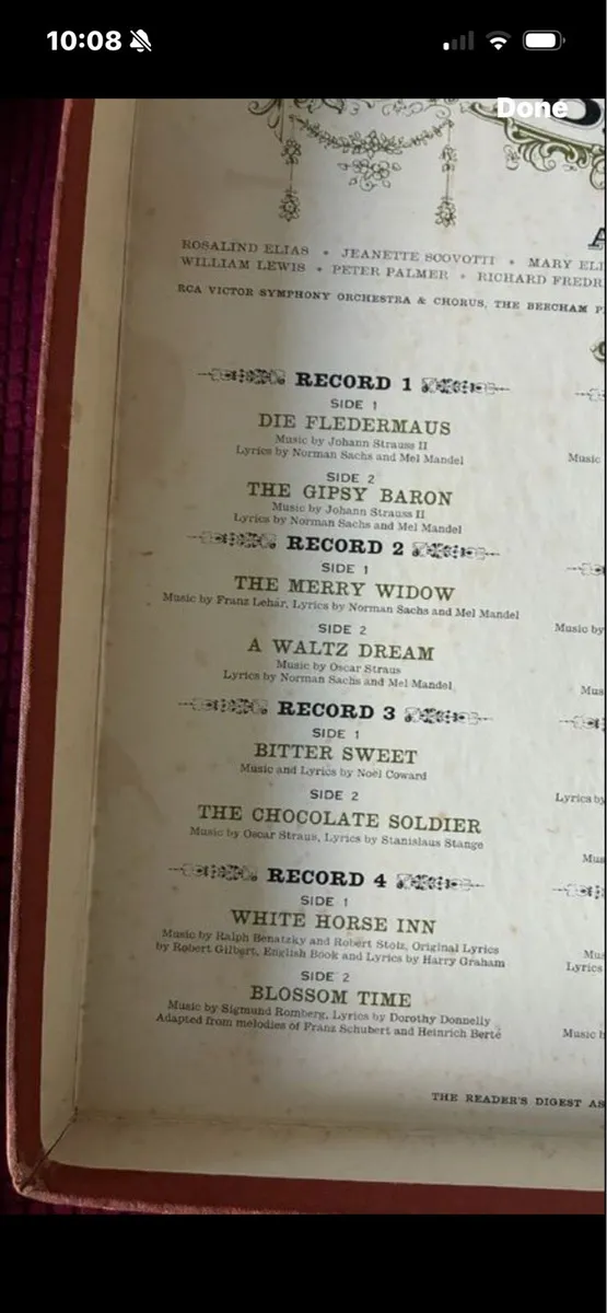 Treasury of great Operatas-12 LP’s - Image 4