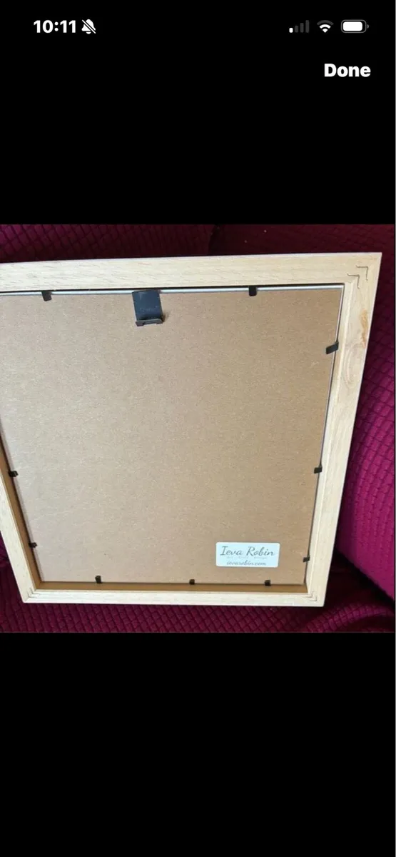 Original Pebble Art Golf Display/ Prize - Image 3