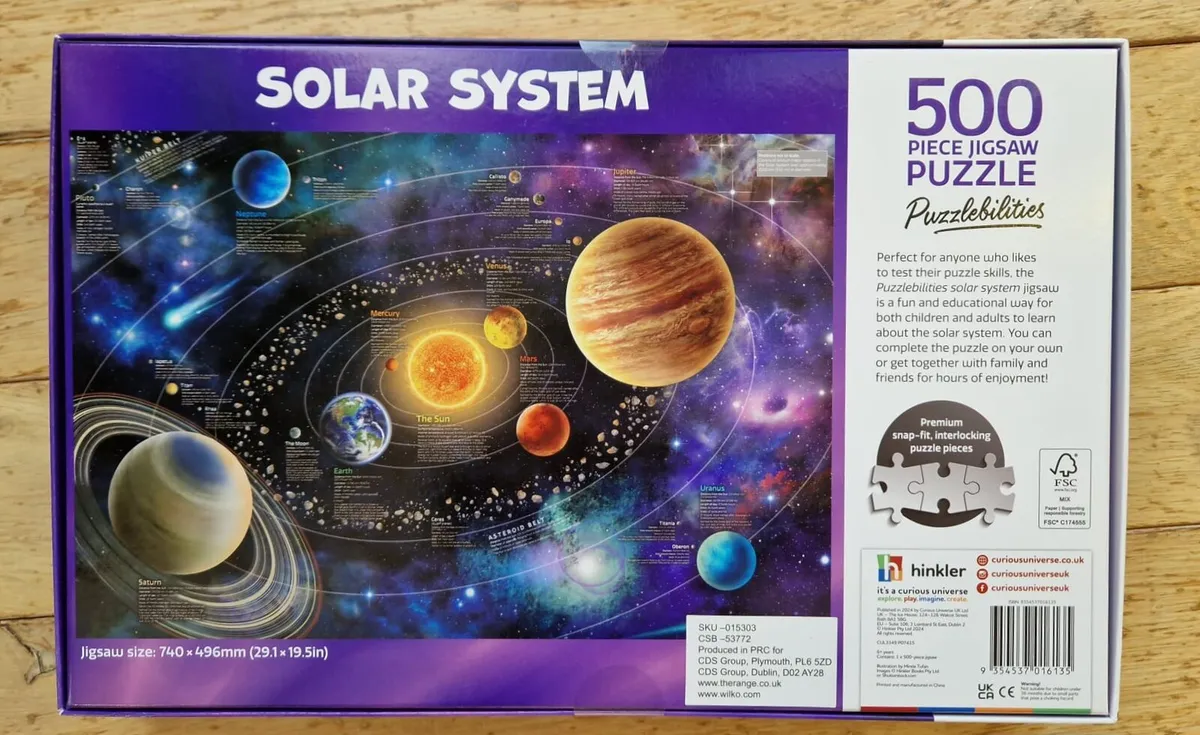 NEW Solar system jigsaw - Image 1