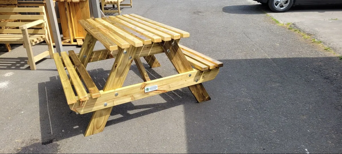 Wooden Garden Furniture - Image 3