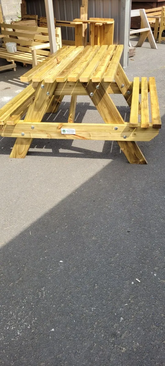 Wooden Garden Furniture - Image 2