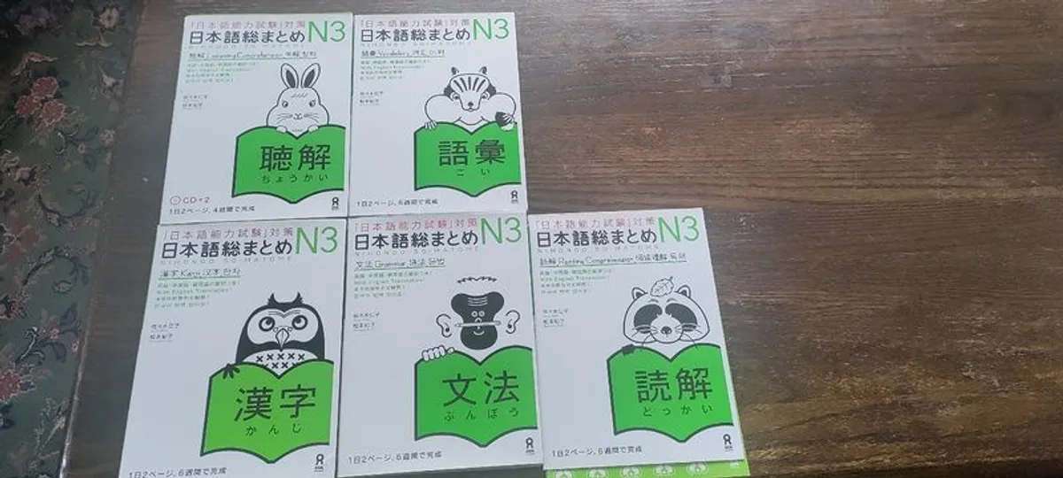 JLPT N2, N3 Japanese language books - Image 2