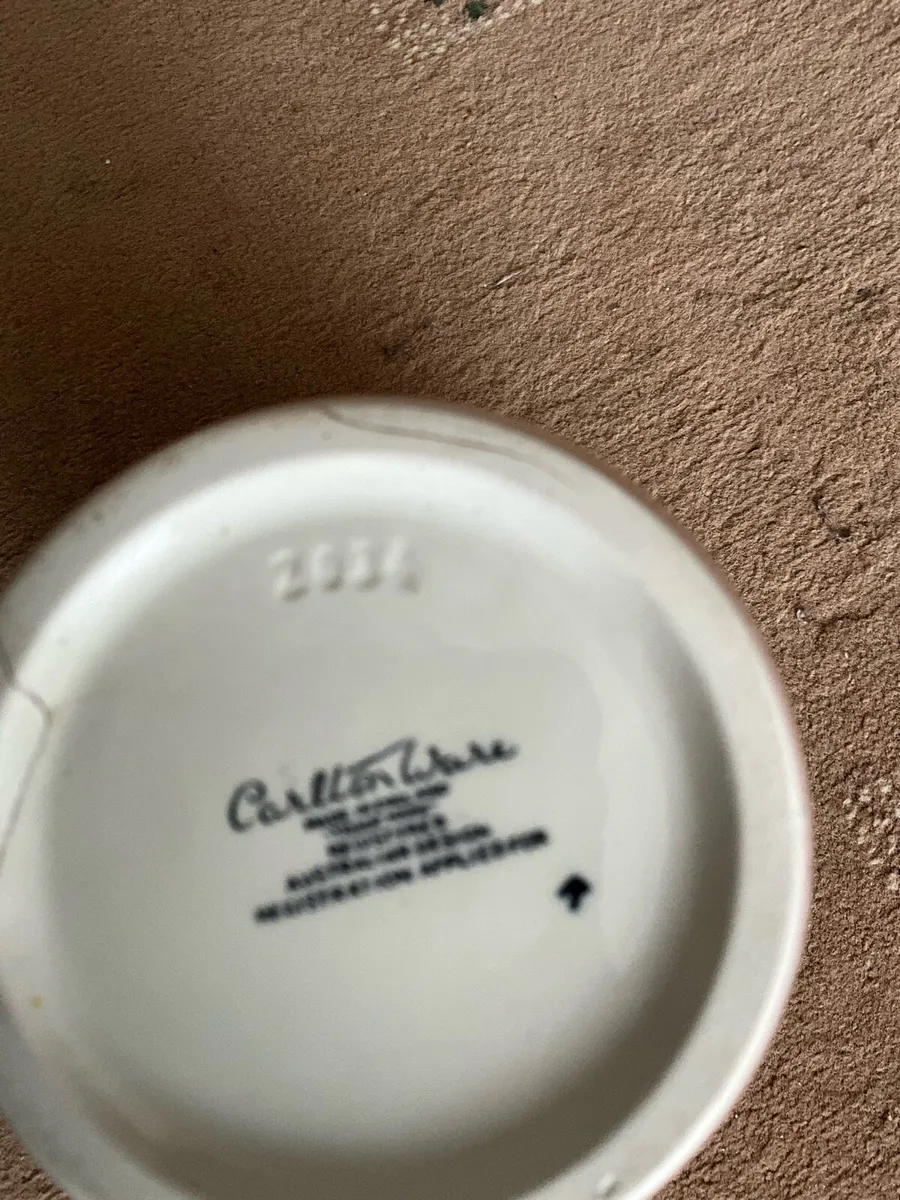 CARLTON WARE VASE..Large Poppy Daisy 1940s - Image 3