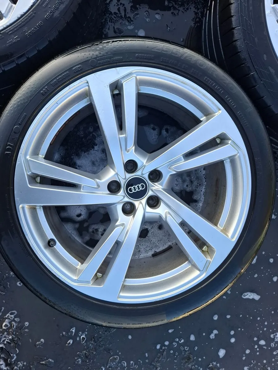 20" Genuine Audi S Line Alloys with tyres - Image 1