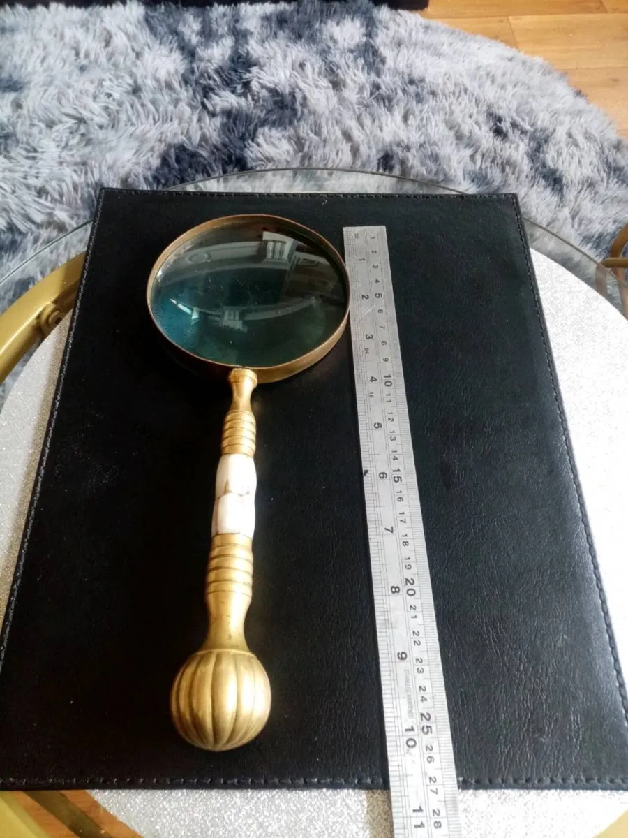 Antique Vintage Magnifying Glass - Image 1