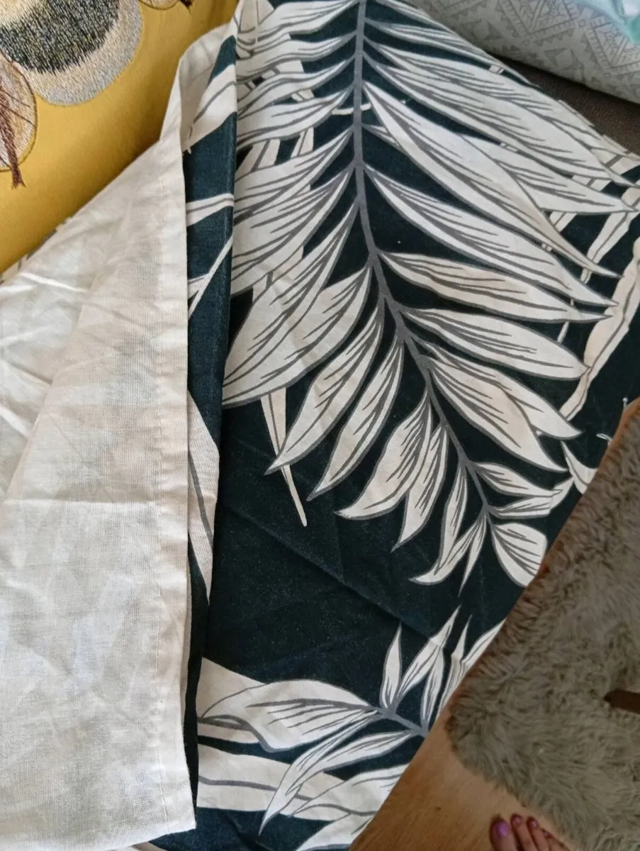 Double bed covers x 2 free to take - Image 1