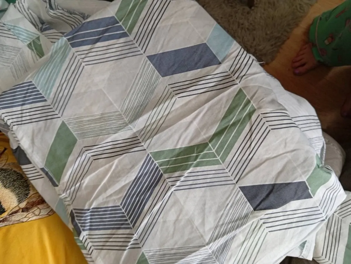 Double bed covers x 2 free to take - Image 2
