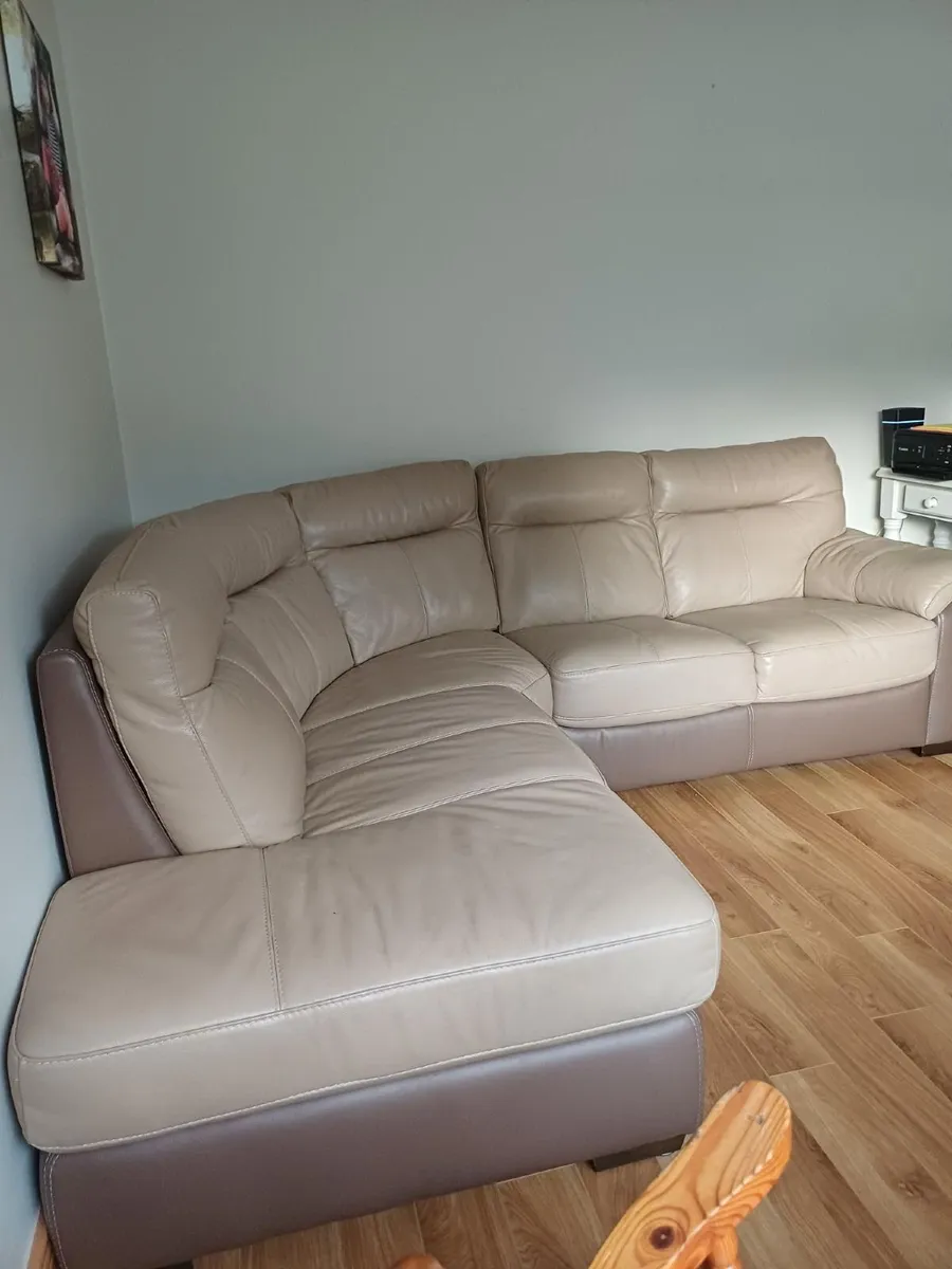 Leather Couch - Image 2