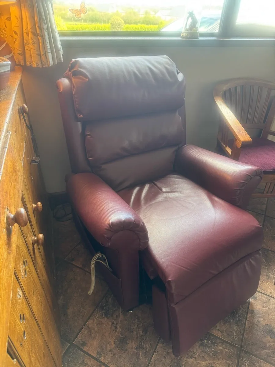 Leather recliner - Image 2