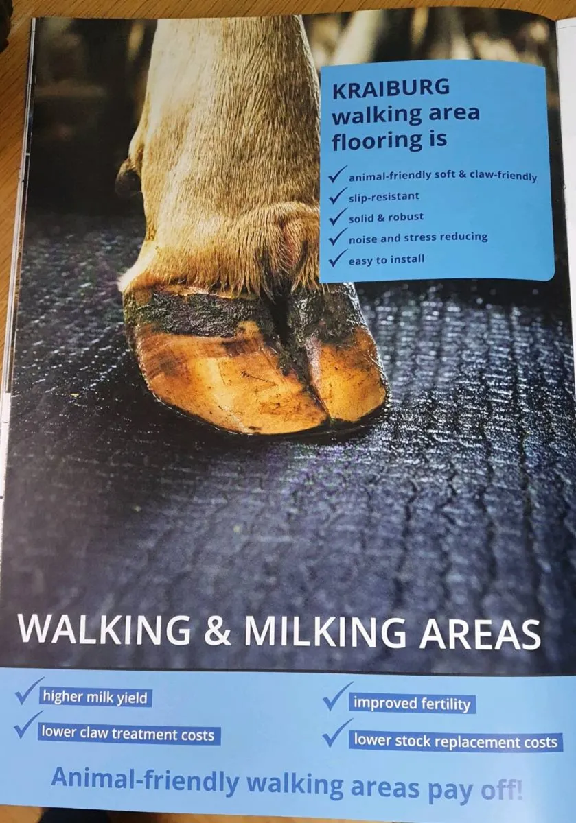 Parlour / Walk Way Rubber Cow Matting - Image 1