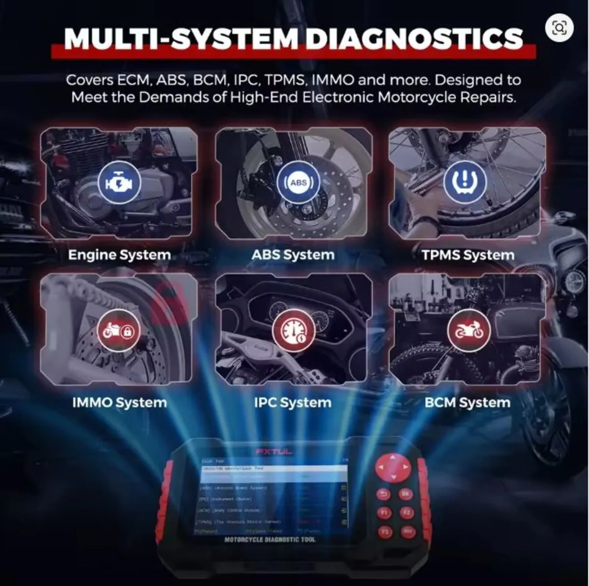 ​FXTUL M7 Motorcycle Scanner - Image 2