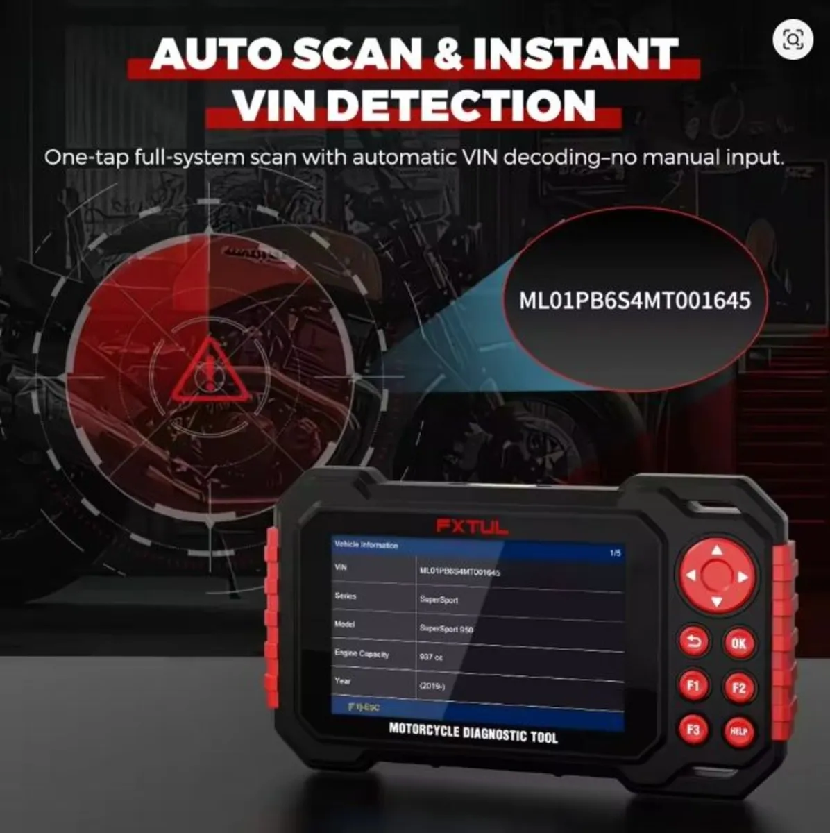 ​FXTUL M7 Motorcycle Scanner - Image 3