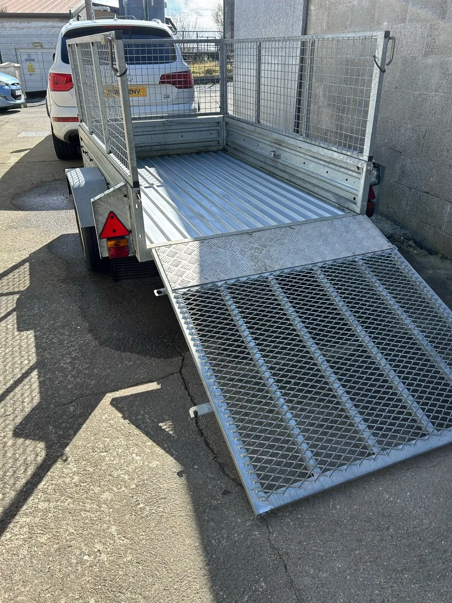 Jefferson Single axle trailer 7x4 - Image 3